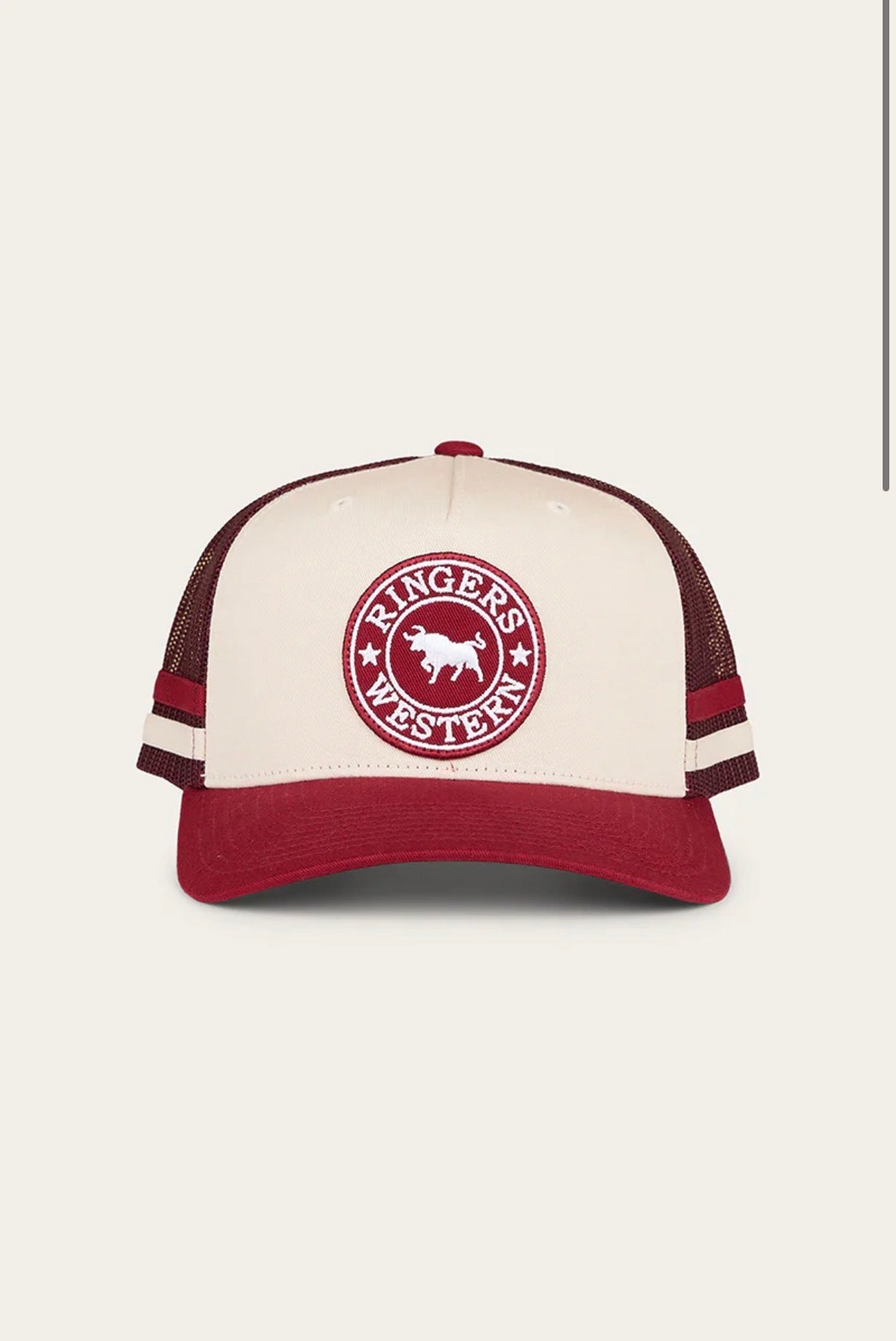 Mccoy Trucker Cap - Origin - Maroon/Off White