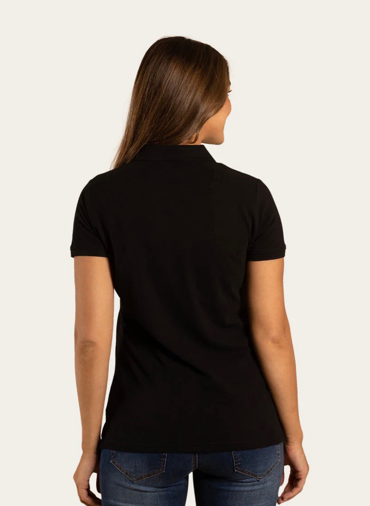 Essential Womens Polo - Black
