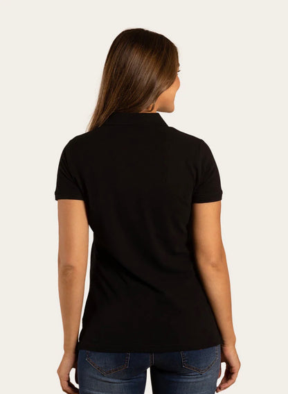 Essential Womens Polo - Black
