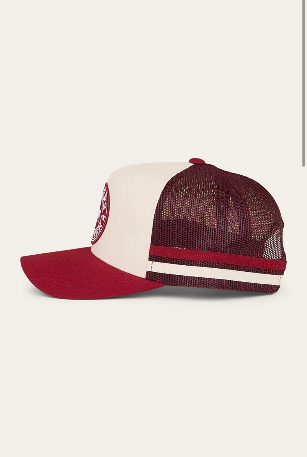 Mccoy Trucker Cap - Origin - Maroon/Off White