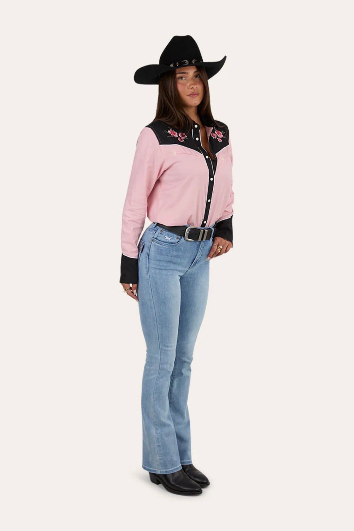 Penny Rodeo Womens High Rise Bootleg Jean - Light Blue