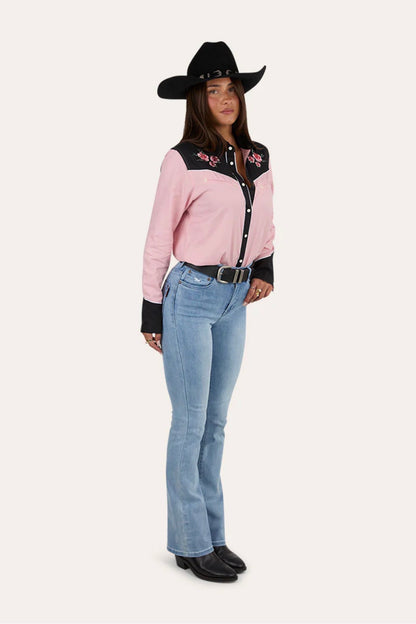 Penny Rodeo Womens High Rise Bootleg Jean - Light Blue