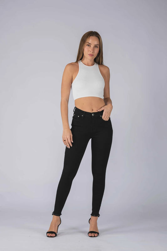 Wakee Gridley Jeans - Black - Style 60155