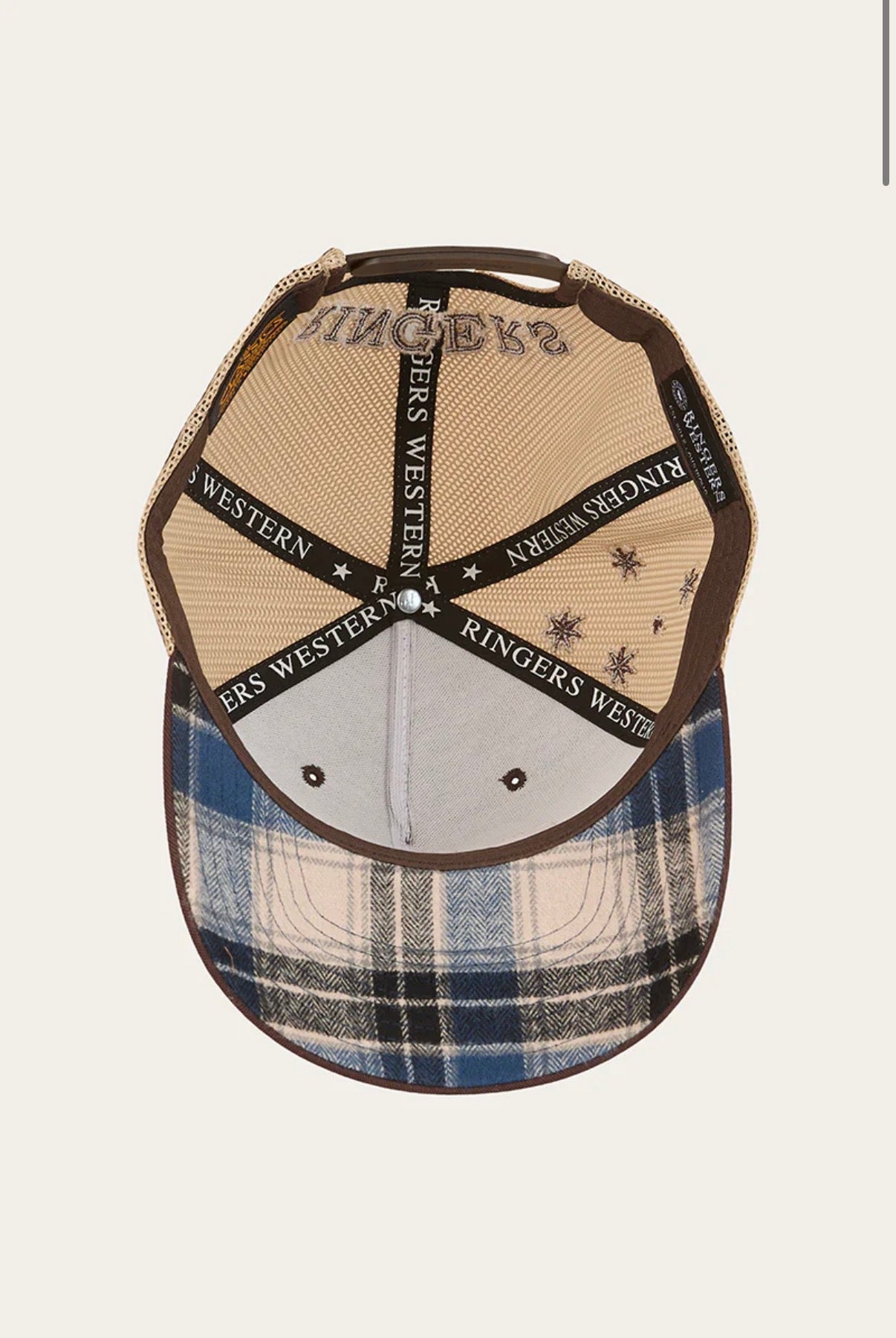 Country Club Deep Fit Trucker Cap - Saddle Brown
