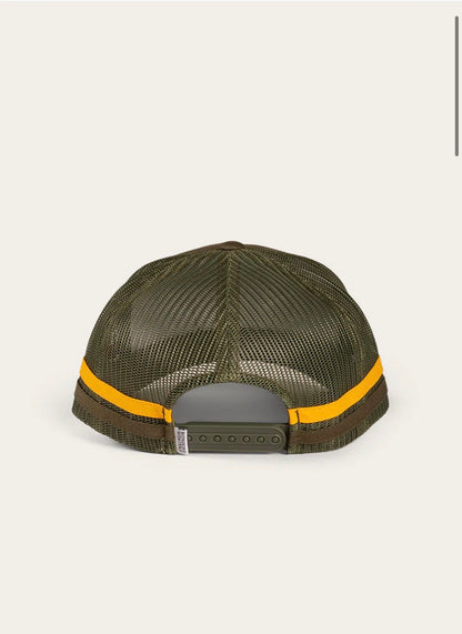 McCoy Trucker Cap - Army/Orange