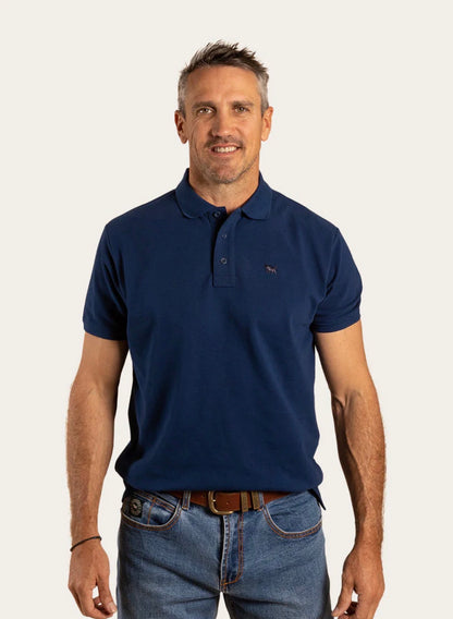 Essential Mens Polo - Navy