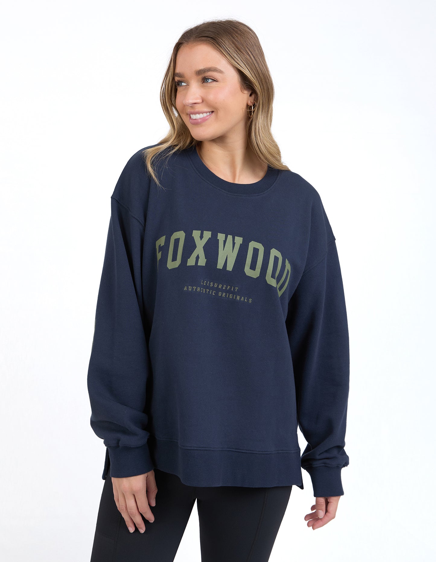 Interval Crew - Navy/Khaki
