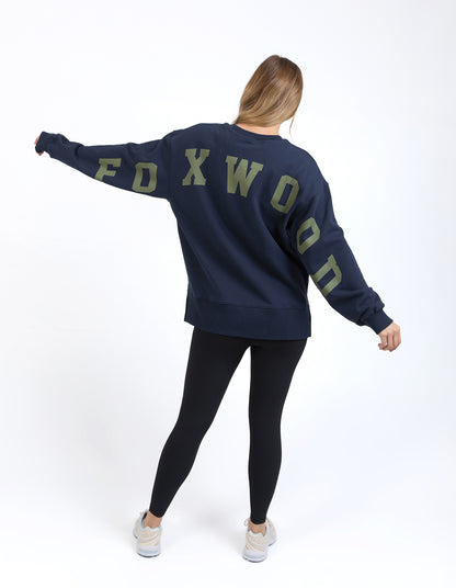 Interval Crew - Navy/Khaki