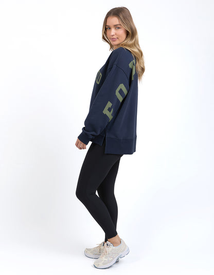 Interval Crew - Navy/Khaki