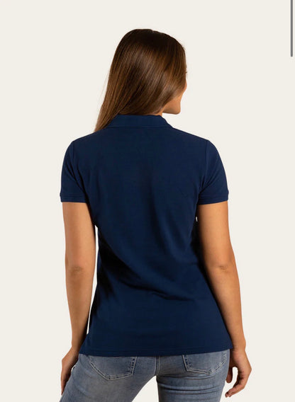Essential Womens Polo - Navy