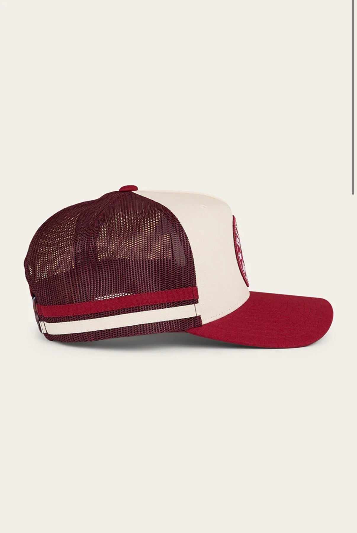 Mccoy Trucker Cap - Origin - Maroon/Off White