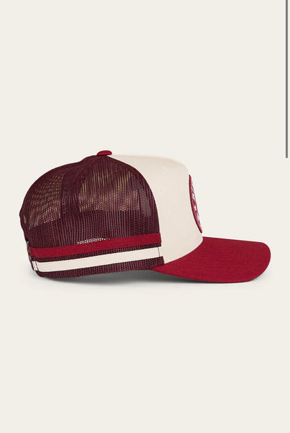 Mccoy Trucker Cap - Origin - Maroon/Off White