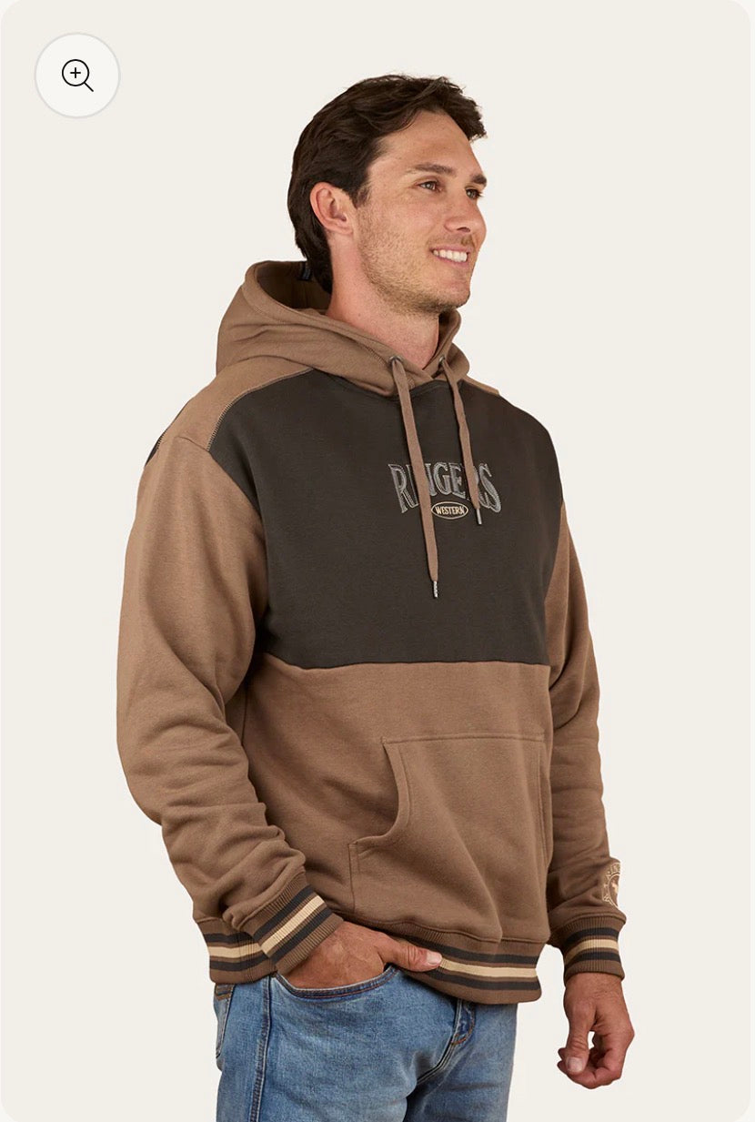 Barrow Creek Mens Pullover Hoodie - Mushroom