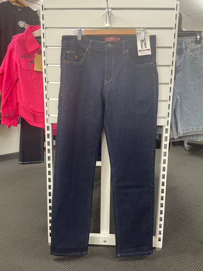 Mitchell Straight Leg Jeans - Dark Blue