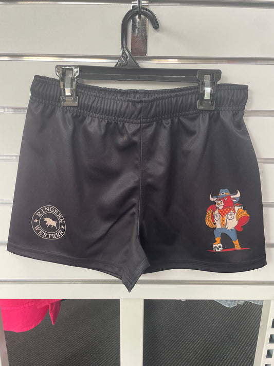 Do no Harm Kids Footy Shorts - Black