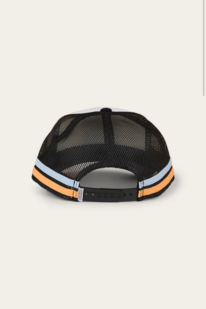 Truck Yeah Kids Foam Trucker Cap - White/Black