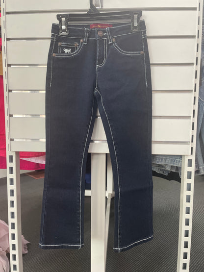 Joey Kids Cowgirl Jeans - Dark Blue
