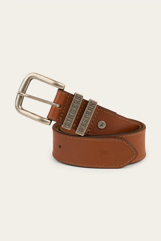 James Belt - Tawny Brown/Silver