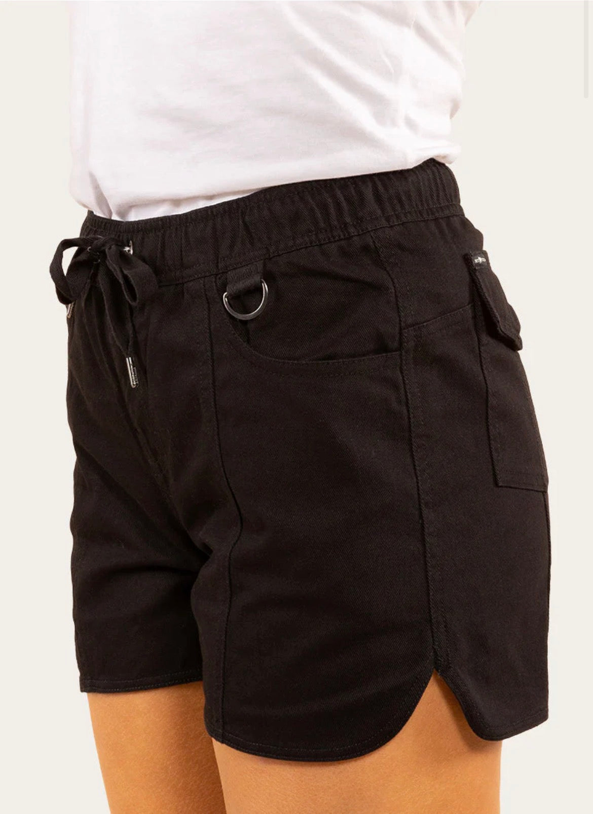 Tora Womens Heavy Weight Ruggers - Black