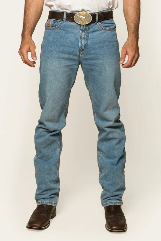 Barrington Mens Slim Fit Jean - Light Wash Blue
