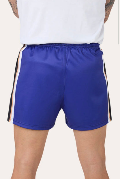 Ringers Road Rumble Footy Shorts - Blue