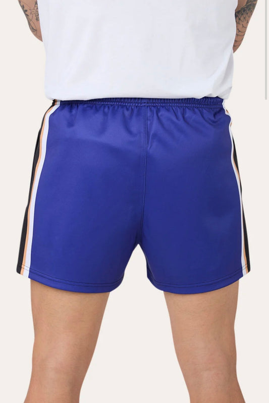 Ringers Road Rumble Footy Shorts - Blue