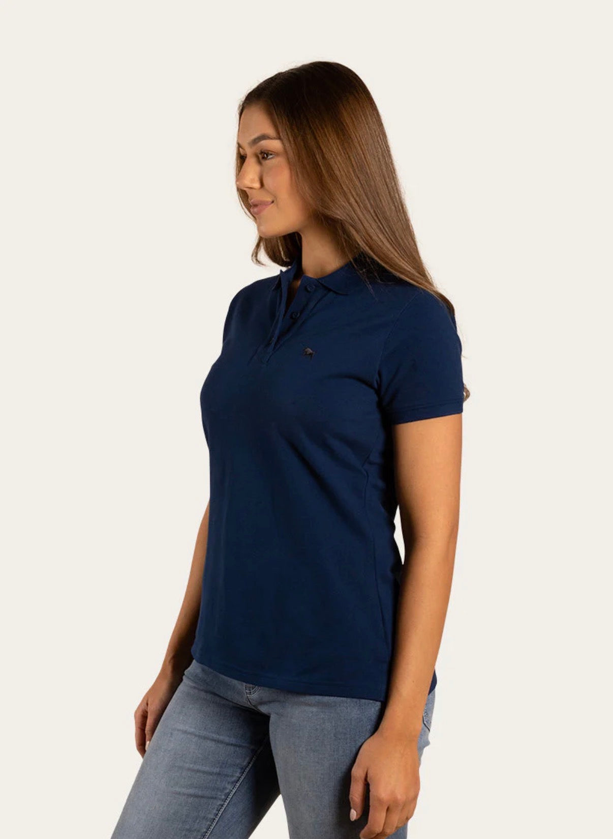 Essential Womens Polo - Navy