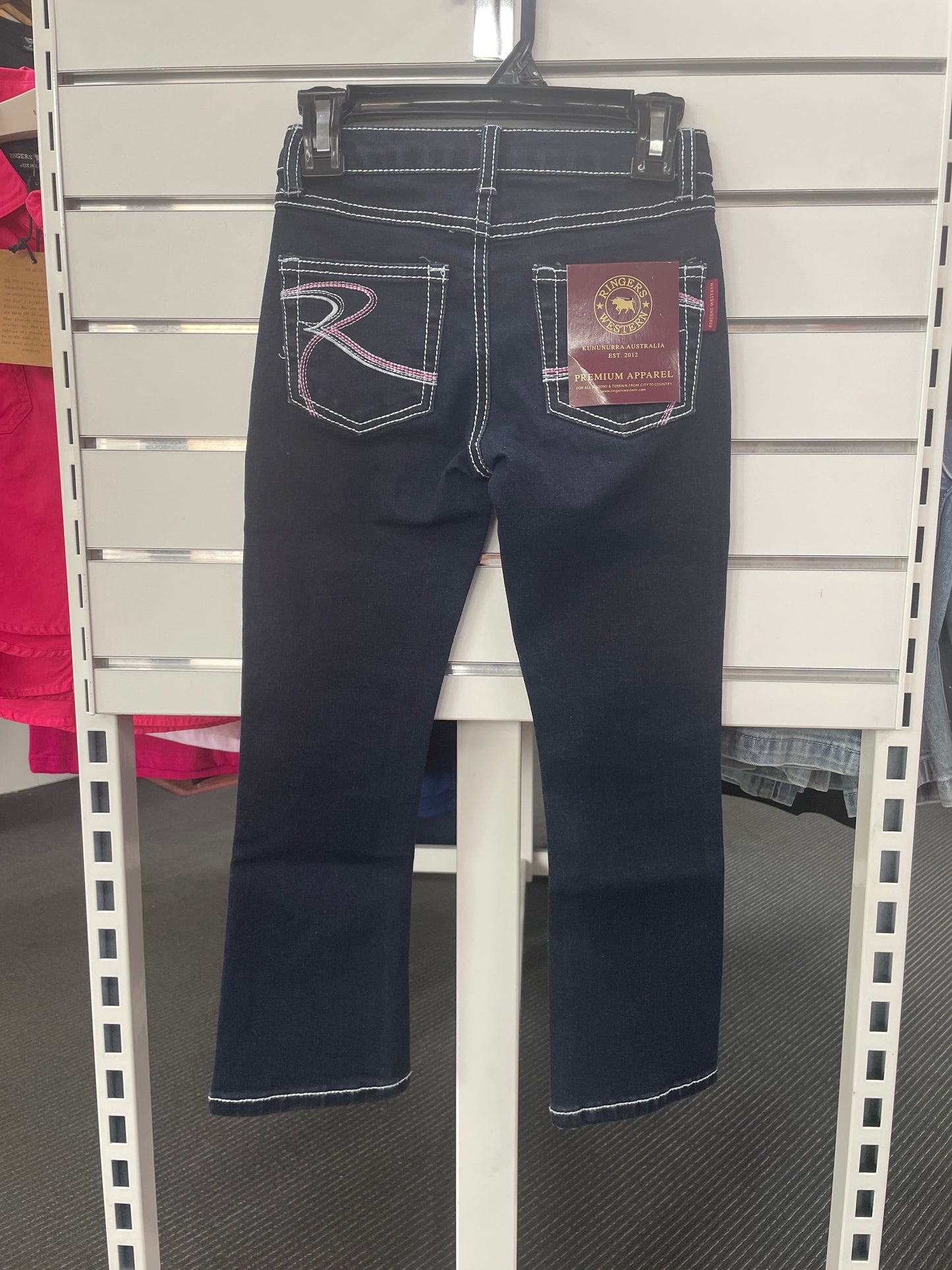 Joey Kids Cowgirl Jeans - Dark Blue