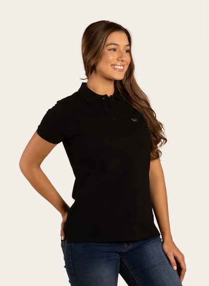 Essential Womens Polo - Black