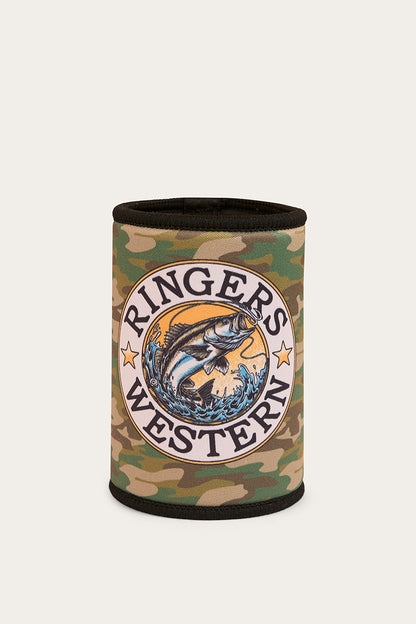 Buckin Burra Stubby Cooler - Camo