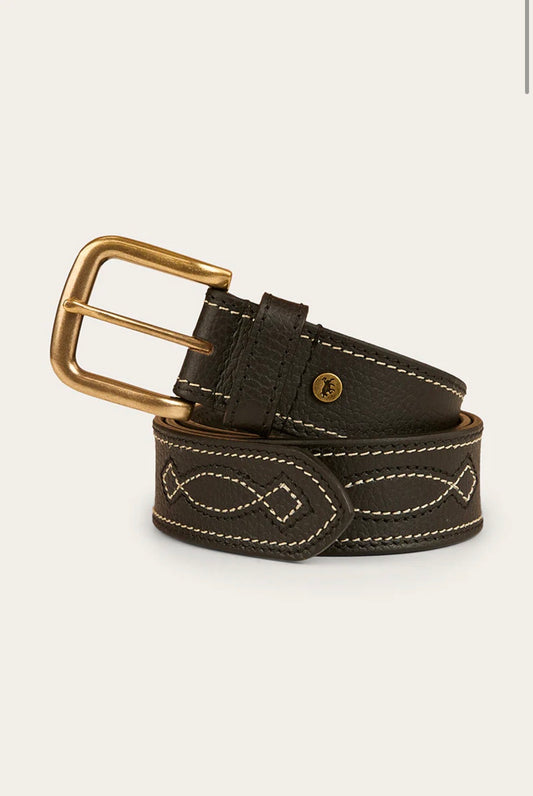 Crossover Belt - Black/Silver