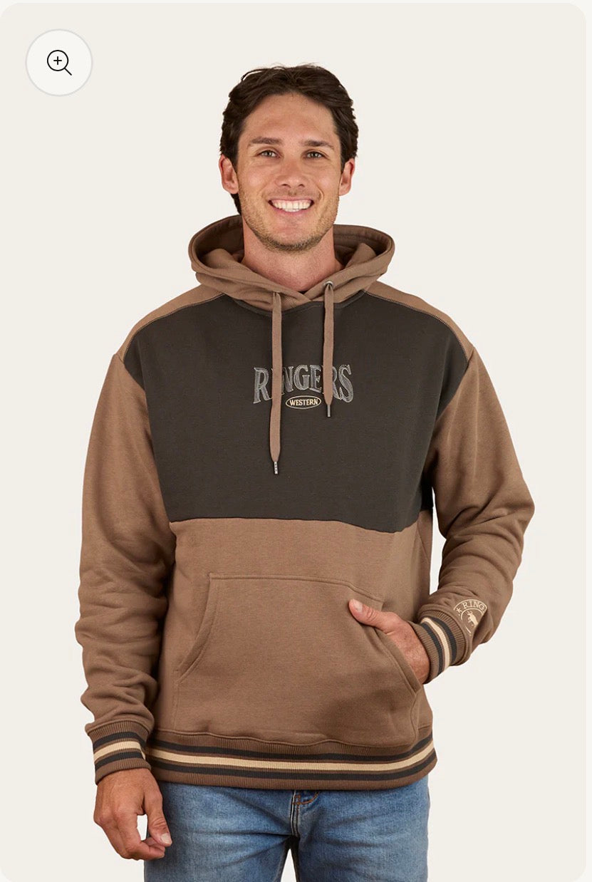 Barrow Creek Mens Pullover Hoodie - Mushroom
