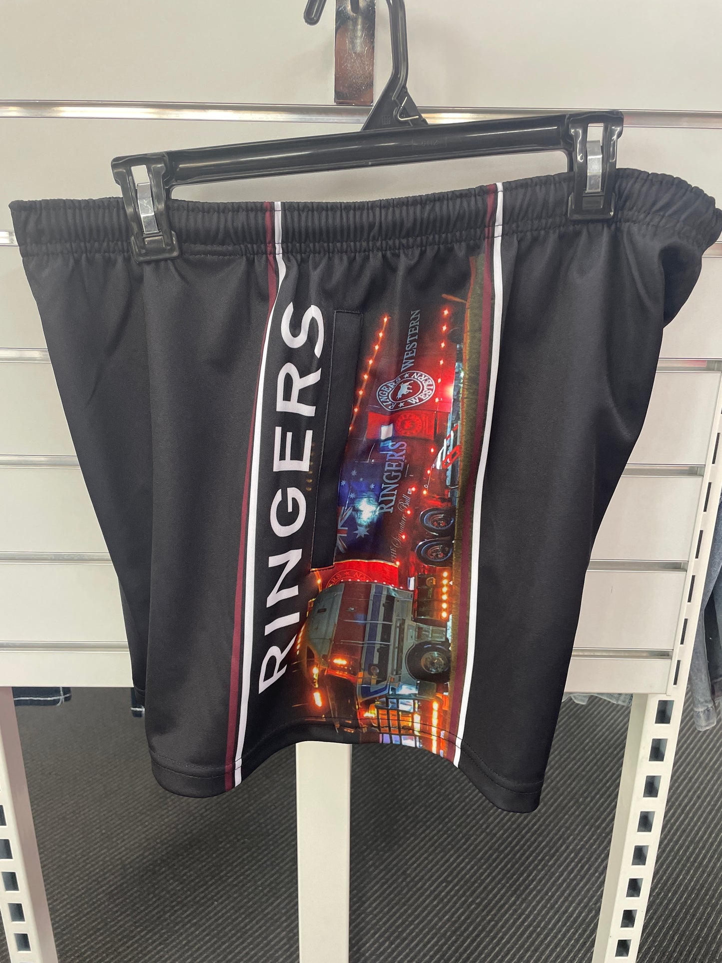 Signature Bull Truck Footy Shorts - Multi