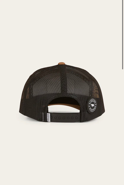 Country Club 7 Panel Cap - Black/Camo