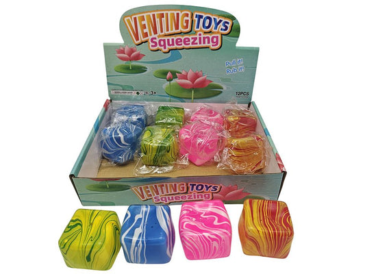 Squeeze Sugar Flow Pattern Cube Cube 5cm