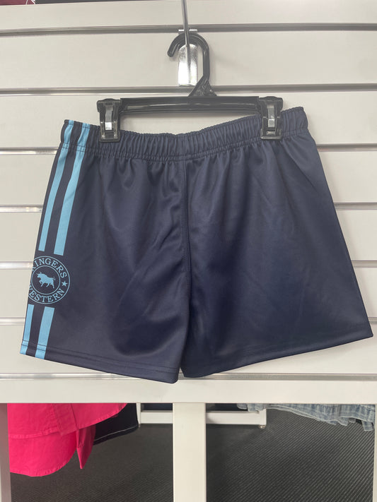Ringers Kids Footy Shorts - Navy