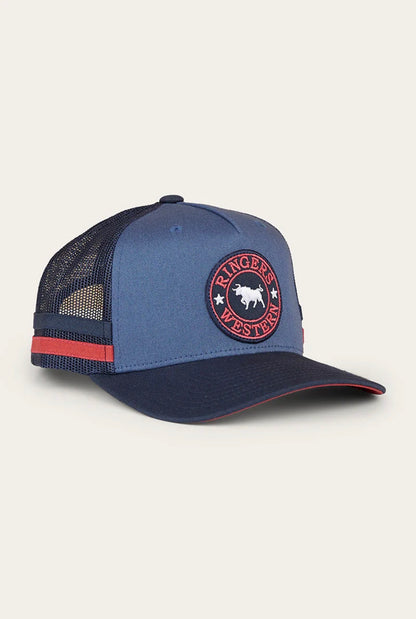 McCoy Kids Trucker Cap - Yale Blue/Navy
