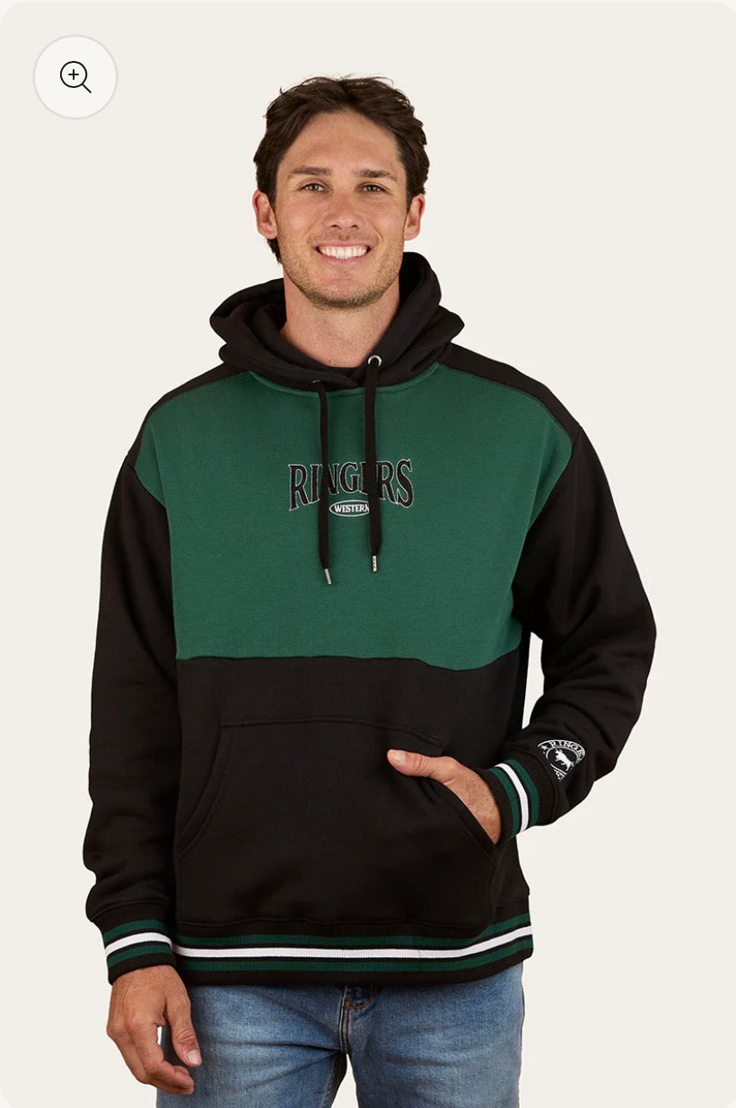 Barrow Creek Mens Pullover Hoodie - Black