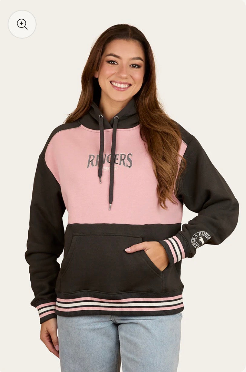 Aspley Womens Pullover Hoodie - Charcoal