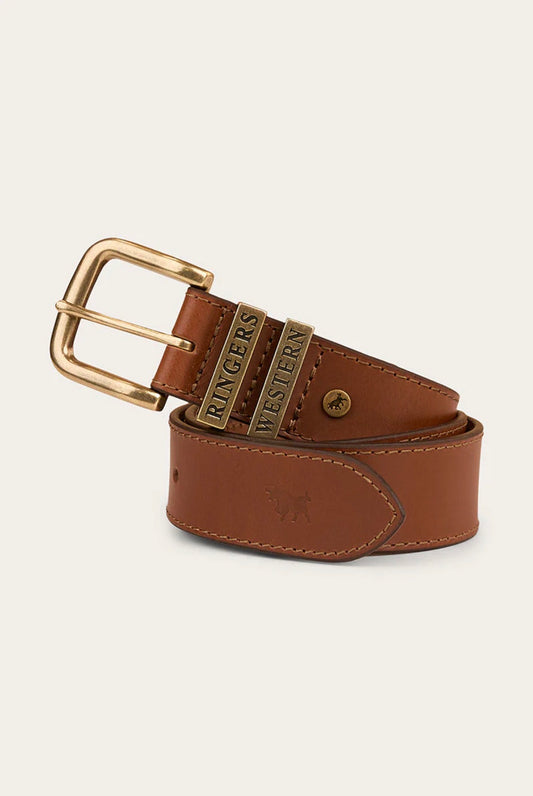James Belt - Tawny Brown/Gold