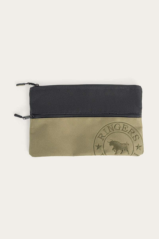 Ringers Western Spencer Pencil Case - Army/Black