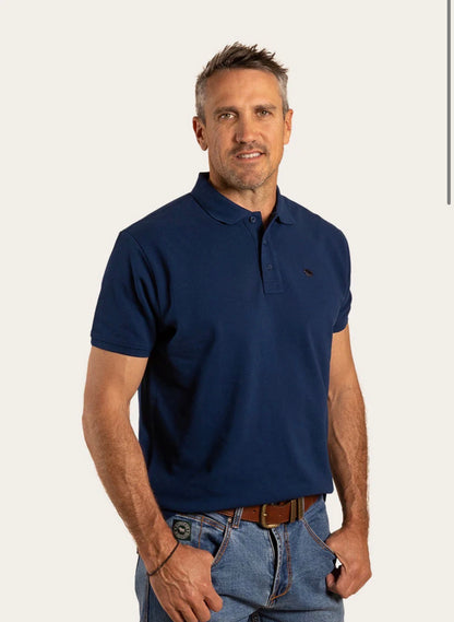 Essential Mens Polo - Navy