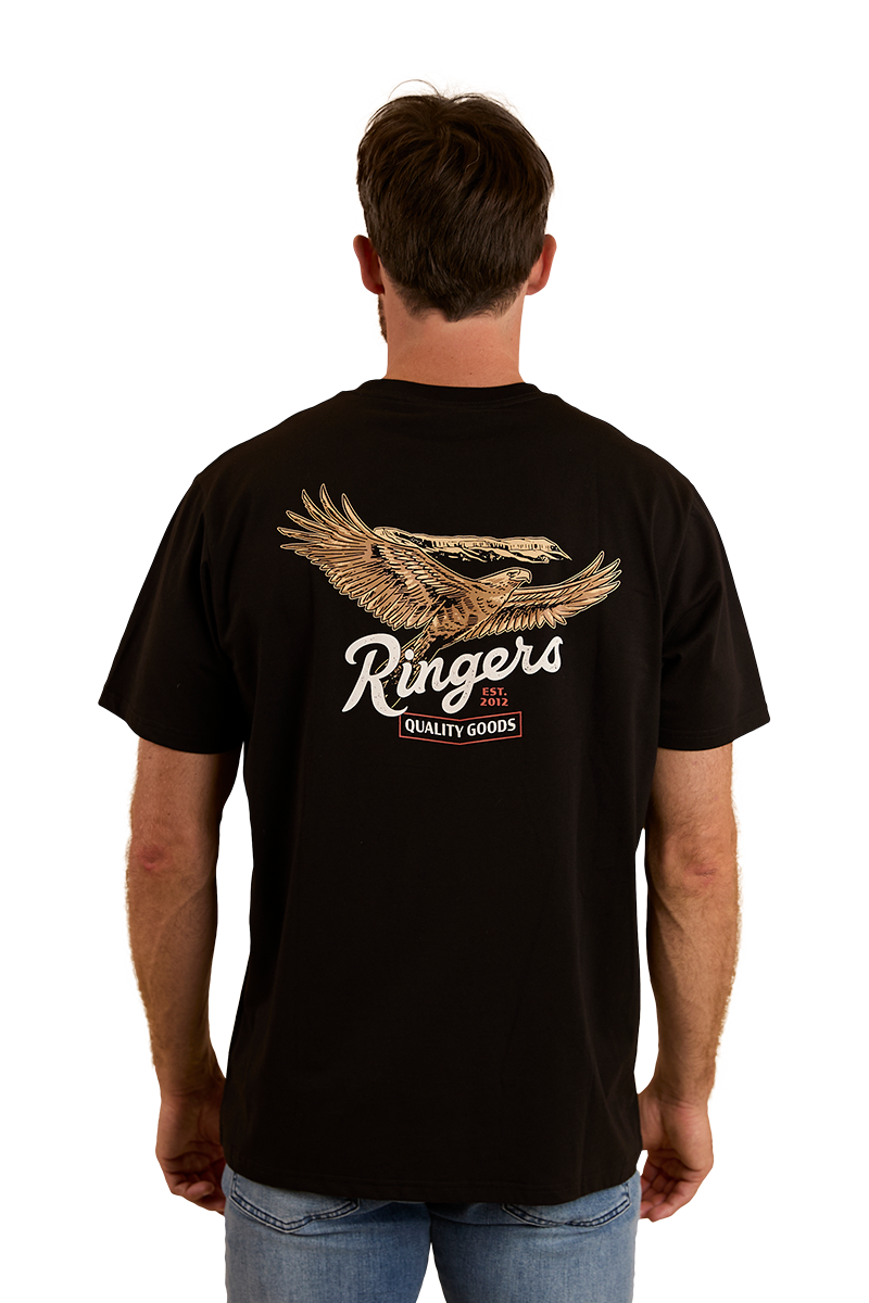 Eureka Mens Loose Fit T-Shirt - Black