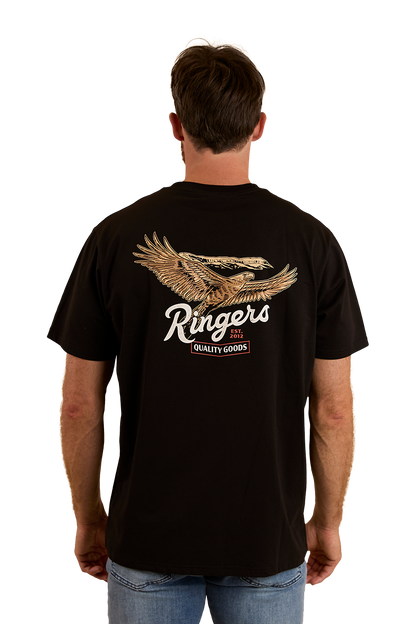 Eureka Mens Loose Fit T-Shirt - Black