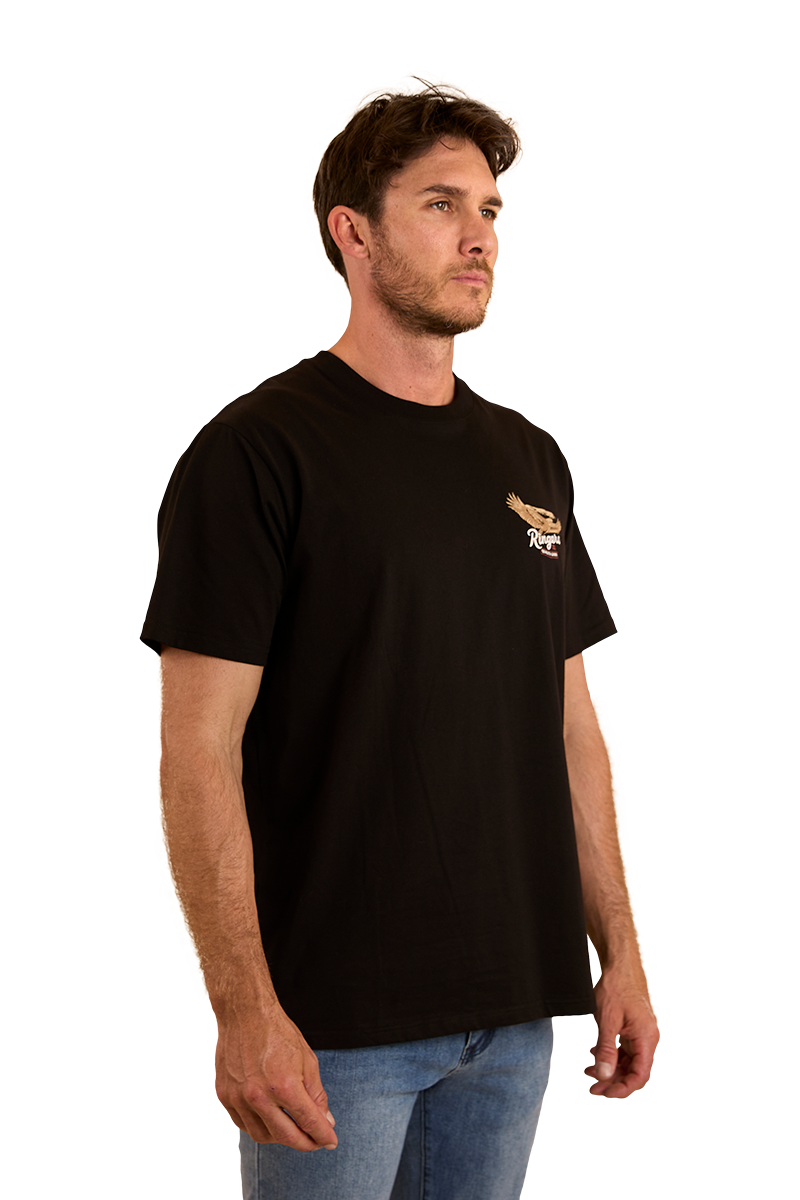 Eureka Mens Loose Fit T-Shirt - Black