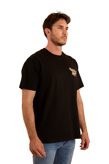 Eureka Mens Loose Fit T-Shirt - Black
