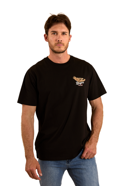Eureka Mens Loose Fit T-Shirt - Black