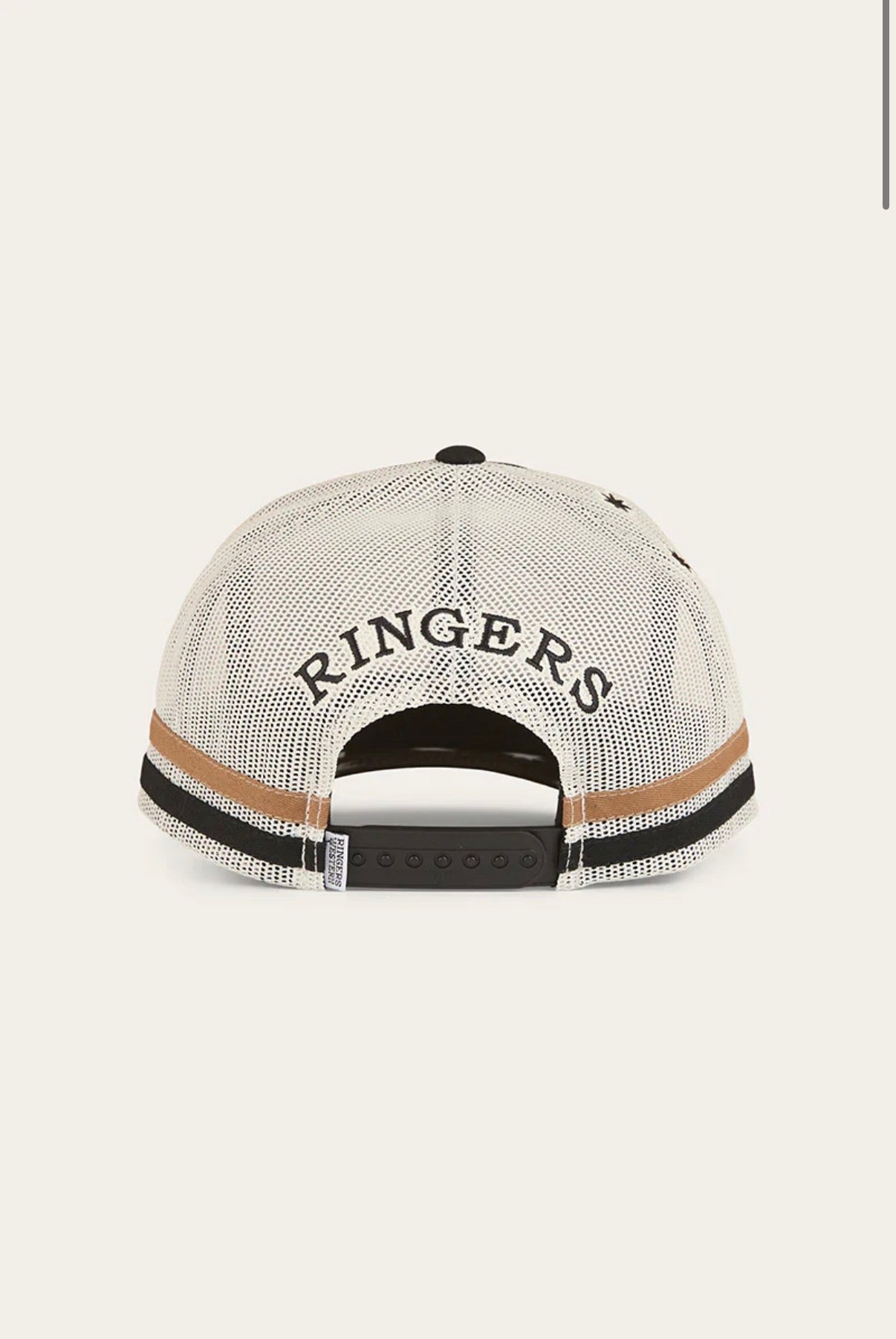 Country Club Deep Fit Trucker Cap - Black