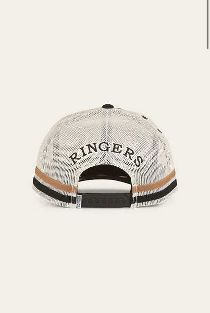 Country Club Deep Fit Trucker Cap - Black