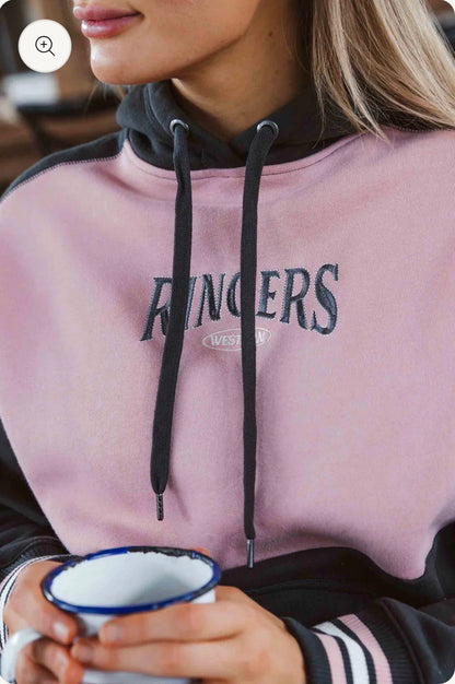 Aspley Womens Pullover Hoodie - Charcoal